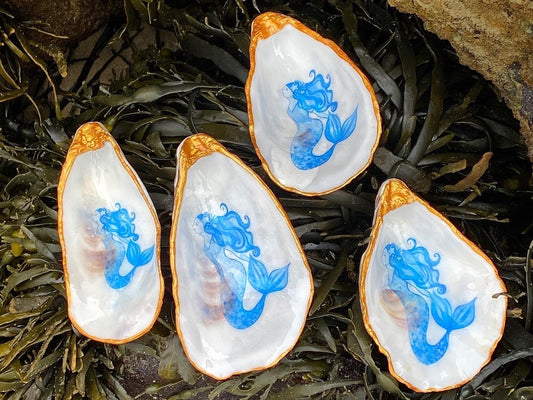 The Magical Mermaid Oyster Shell