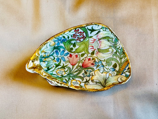 William Morris Golden Lily Oyster Shell